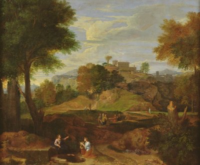 Classical Landscape by Jean Francois, the Younger Millet